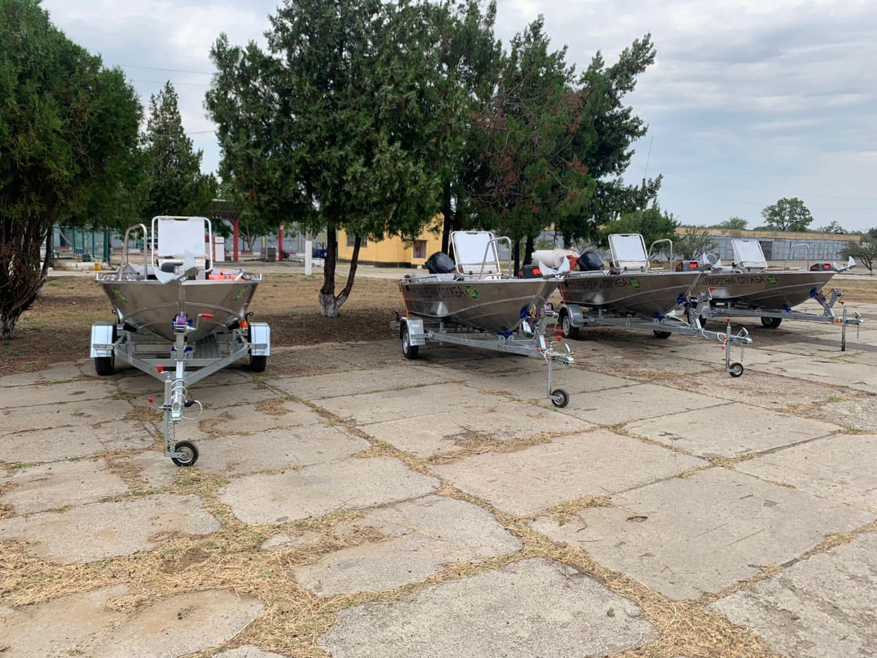 EU supplies Ukrainian border guards in Odesa with 4 patrol boats