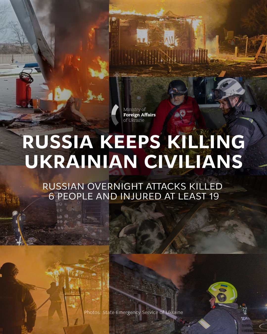 Russian drone attacks kill 4, injure 13, kill 60 pigs