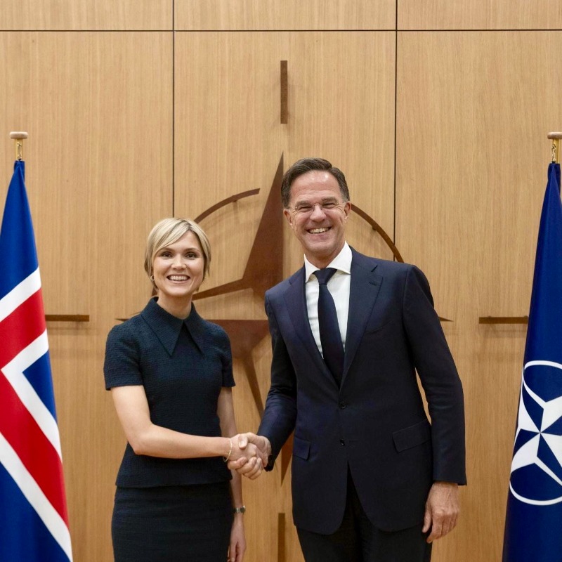 NATO Secretary General meets Icelandic PM to discuss contributions, Ukraine, summit