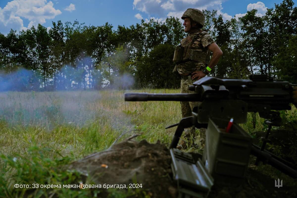 Training of the 33rd Separate Mechanized Brigade to Destroy Occupiers