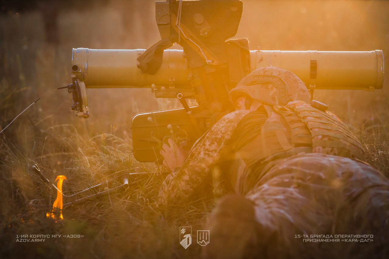 Kara-Dag Brigade anti-tank unit combat activity