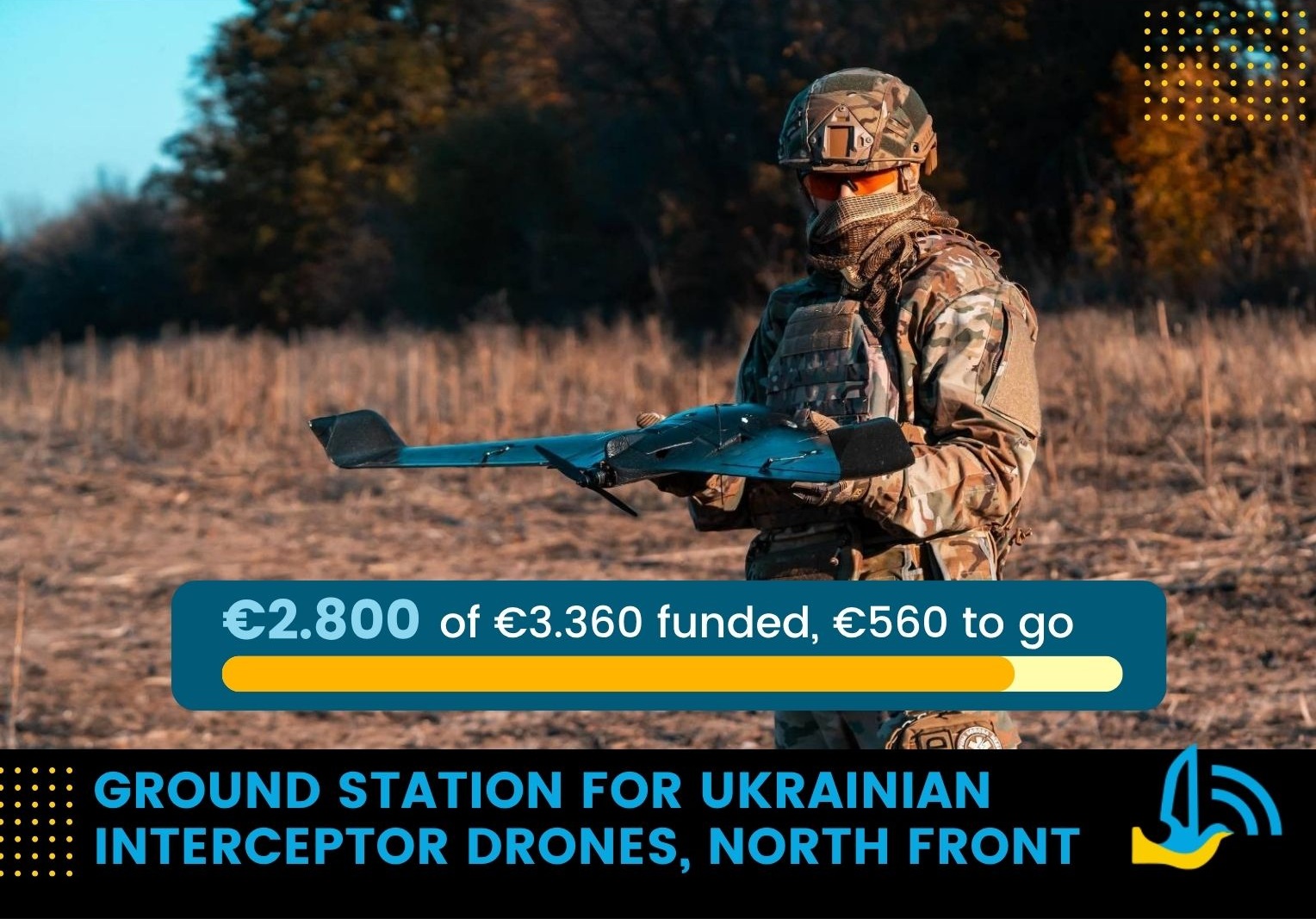 Soutenez les drones intercepteurs ukrainiens