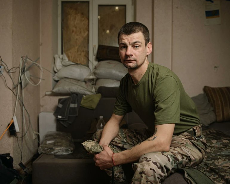 Mobilized Ukrainian ‘Baron’, 33, reluctant soldier