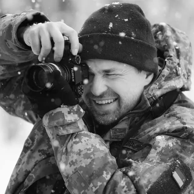 Ukrainian war photographer Arsen Fedosenko died