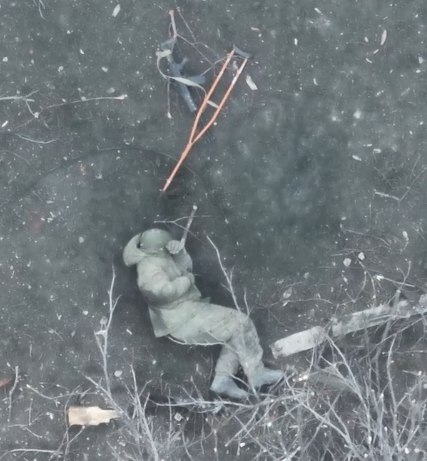 2025: Russian stormtrooper in futile meat grinder assault against Ukraine.