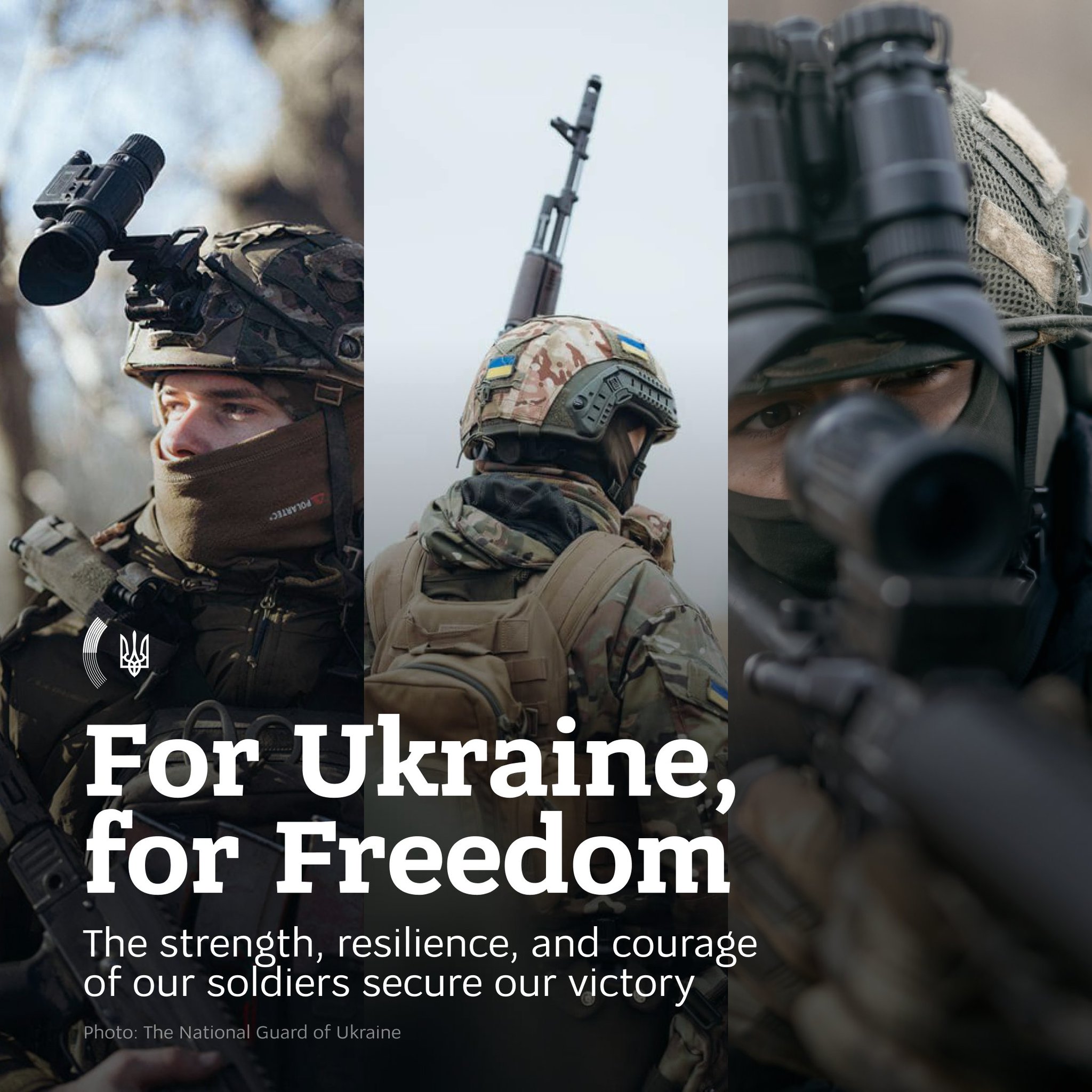 Ukraine thanks servicemen for defending independence and territorial integrity