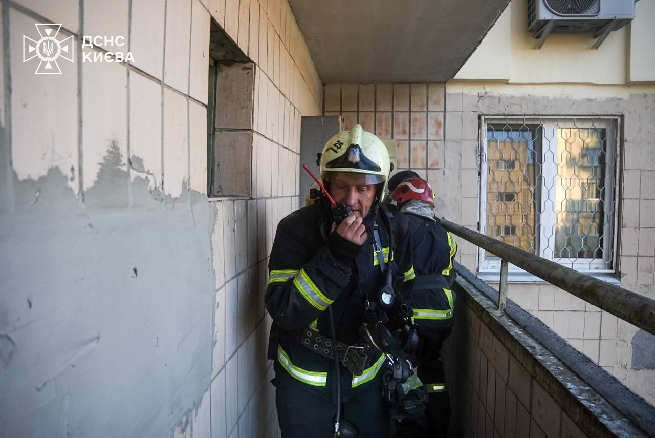 Russian attack on Kyiv: residential building damaged, no casualties
