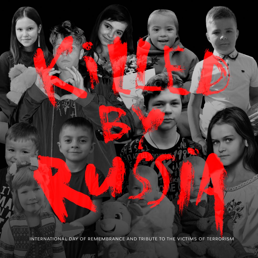 Ukraine marks Terrorism Victims Day with child casualty report