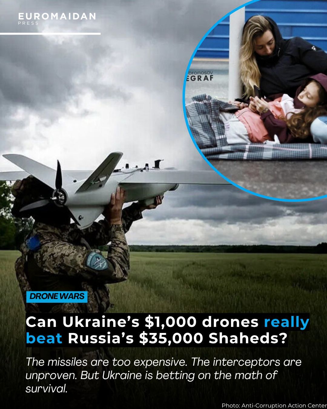 Ukraine’s cheap drones challenge Russia’s Shahed swarm strategy