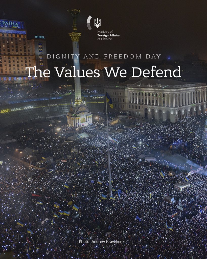 Dignity and Freedom: Honoring Ukraine’s Revolutions
