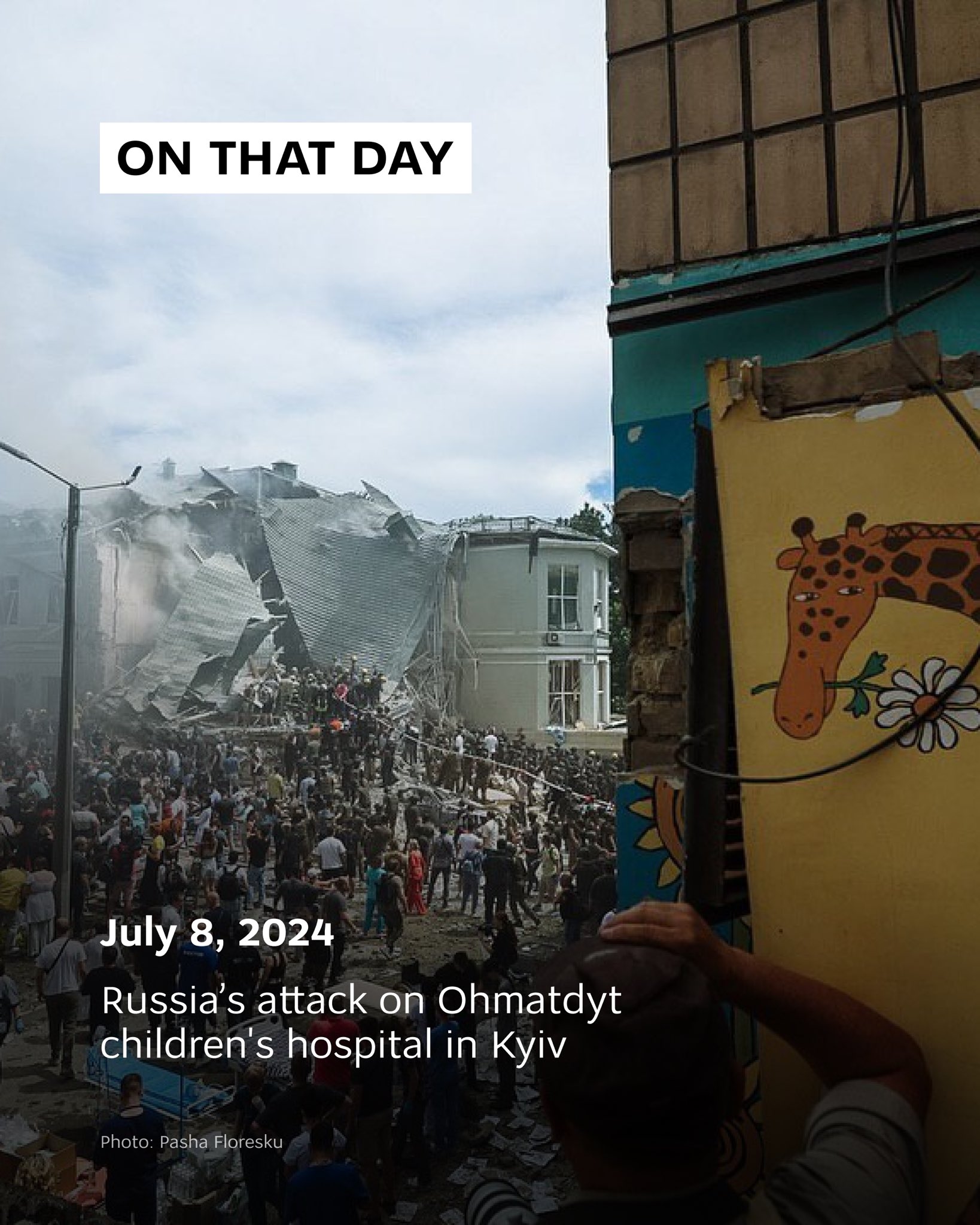 Russia’s missile strike on children’s hospital anniversary