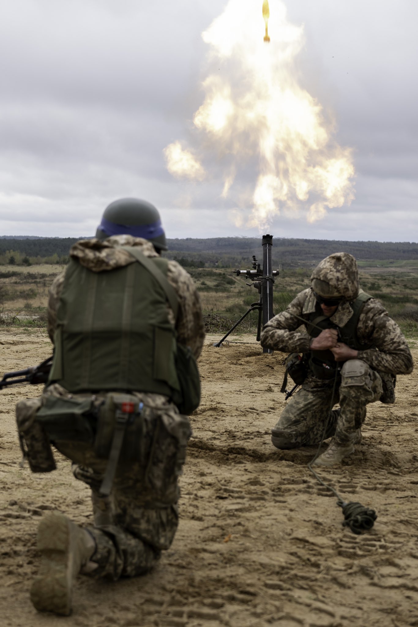 Army continues training Ukrainian forces in Poland