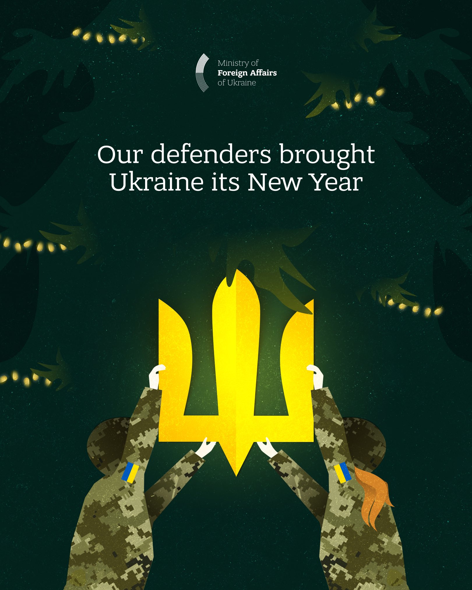 Ukraine Wishes Happy New Year 2026