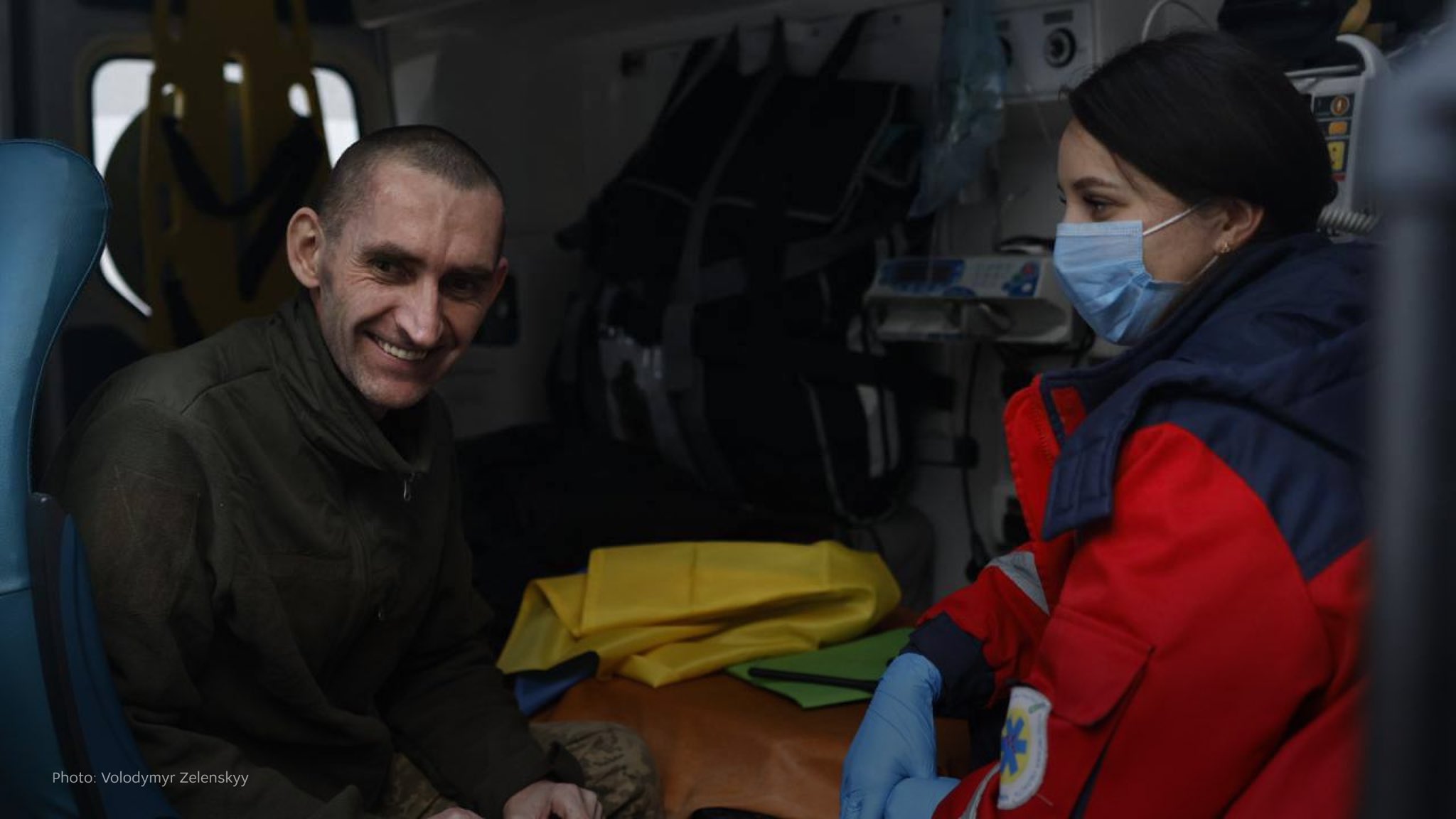 150 Ukrainian defenders return home from Russian captivity