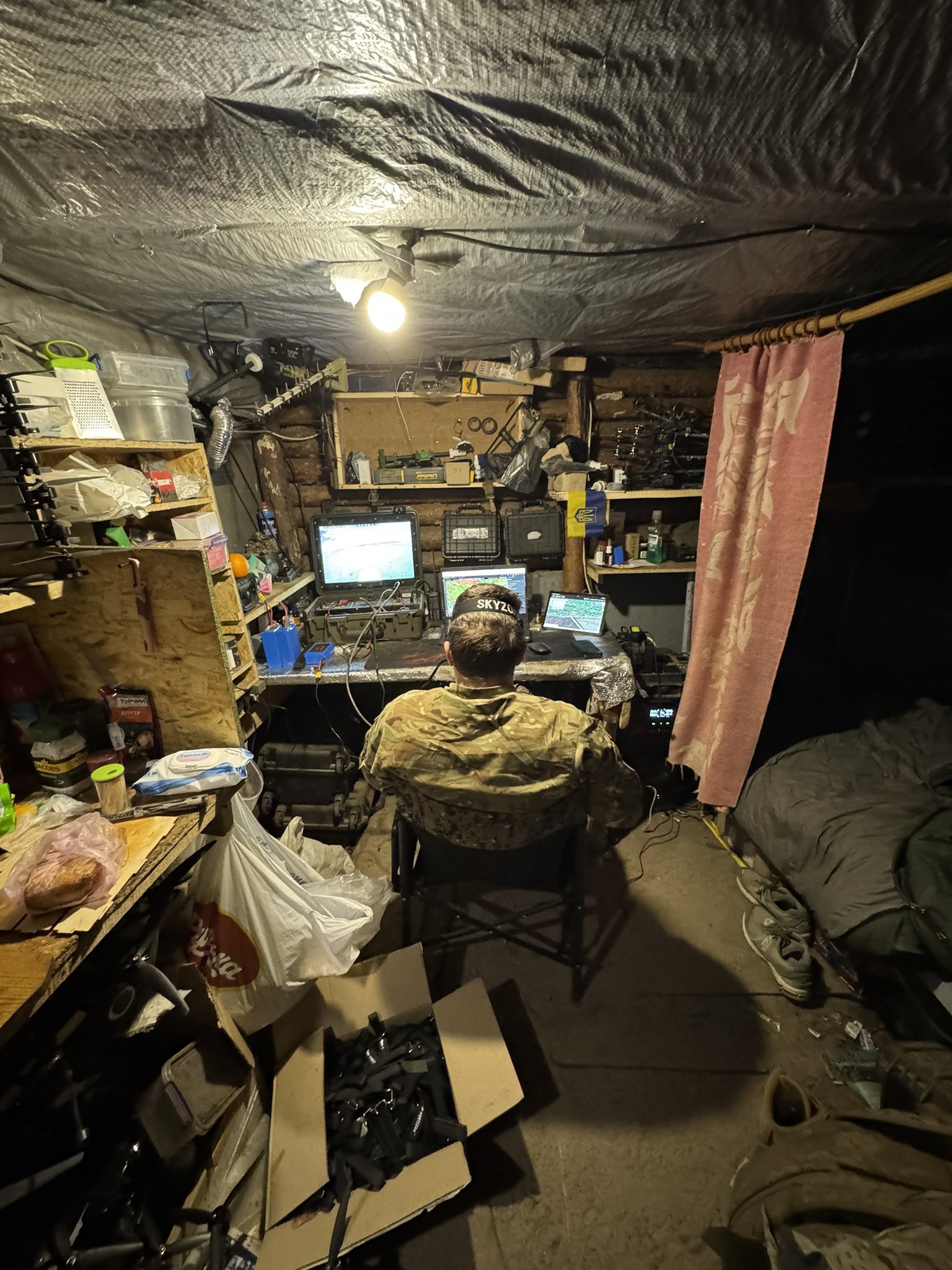 Daily resilience and work during the war