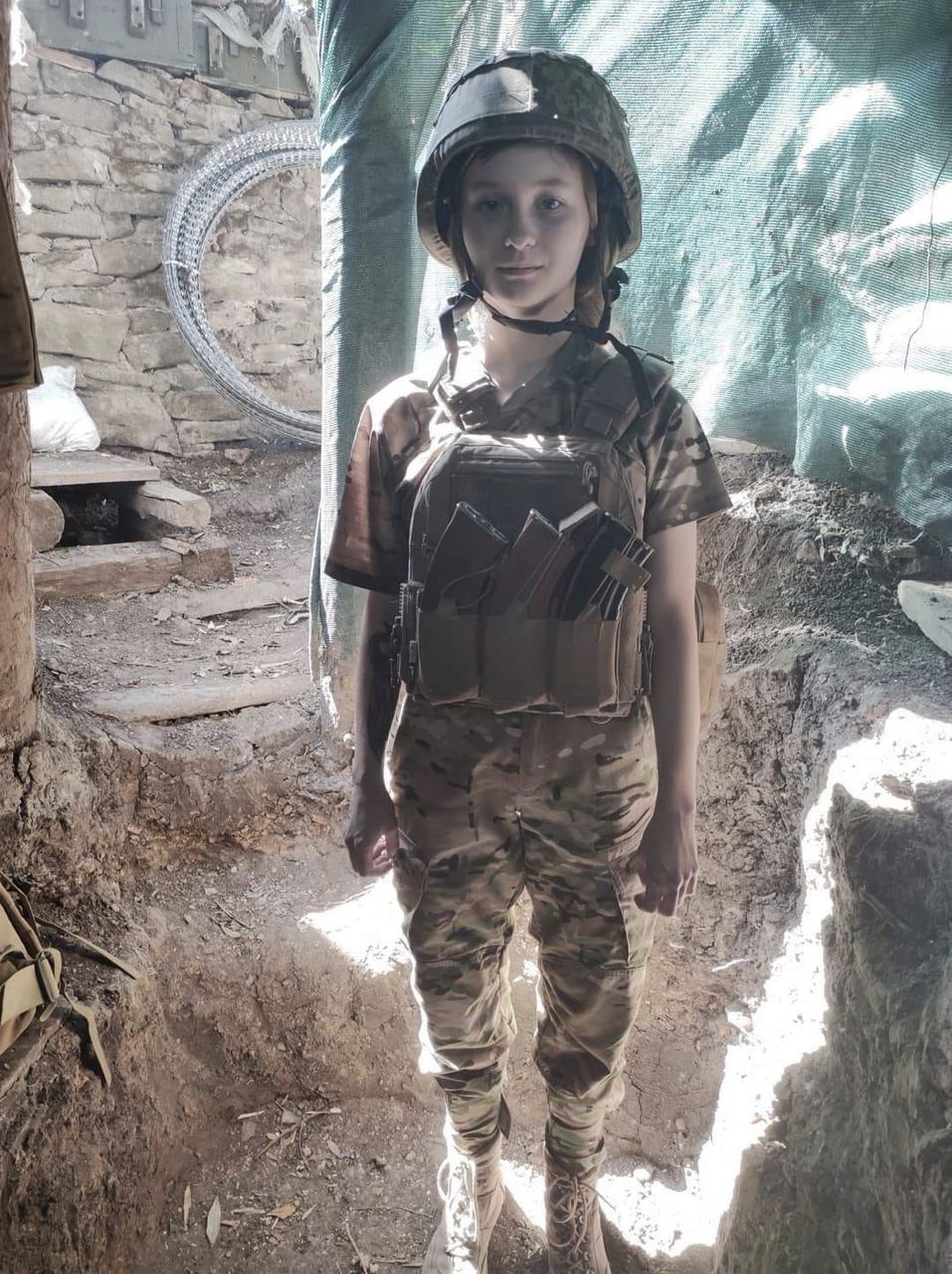 Médic combatante de 20 ans de Louhansk