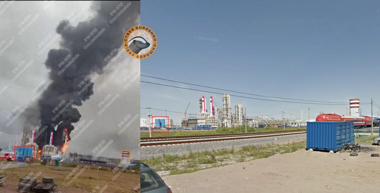 Ukrainian OSINT Says Attack Damaged Gazprom Plant’s Core Unit