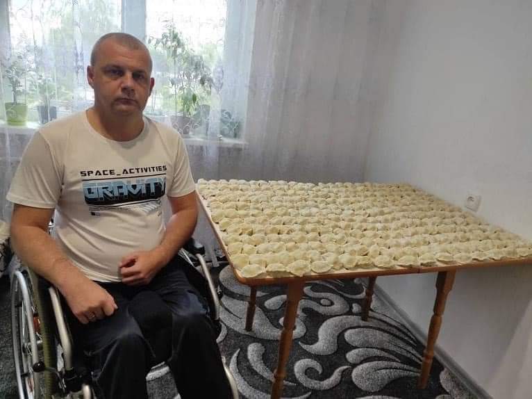 Participant Cherkasy family makes a thousand dumplings weekly