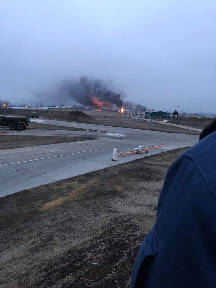 Ukrainian strike destroys Russian aircraft at Millerovo airfield
