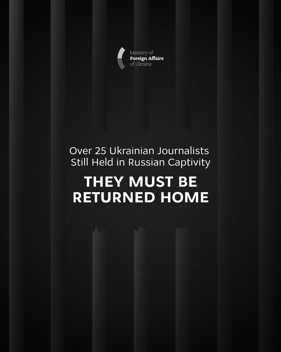 Ukraine demands release of 27 journalists in Russian captivity