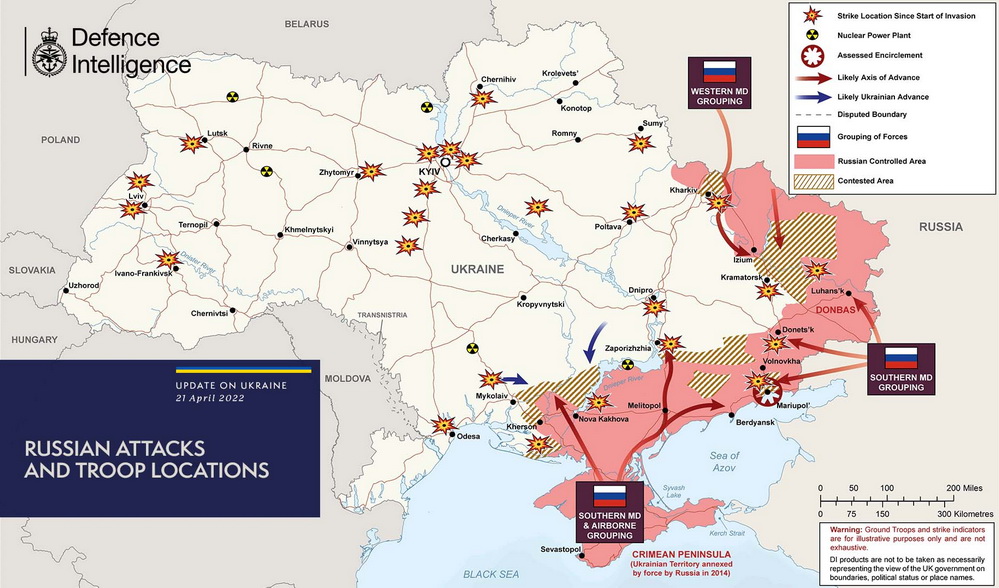 Day 58: Russian offensive stalls, Azovstal blockaded, mass graves in Mariupol