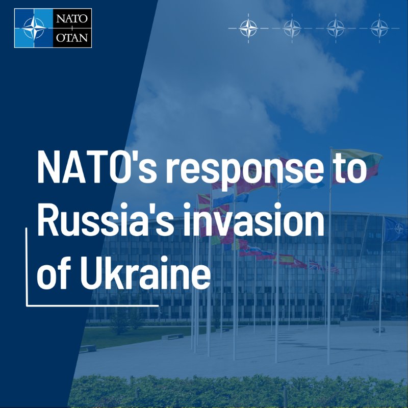 NATO response to Ukraine invasion info available in 4 languages