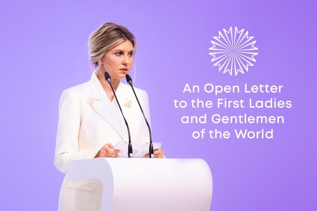 Olena Zelenska’s Open Letter: Protect Women and Children in Conflict