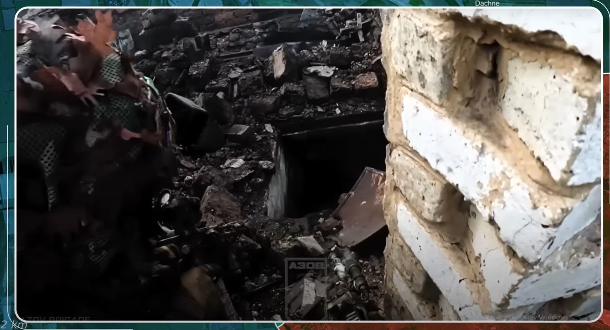 Azov troops dig Russians out of basements near Toretsk
