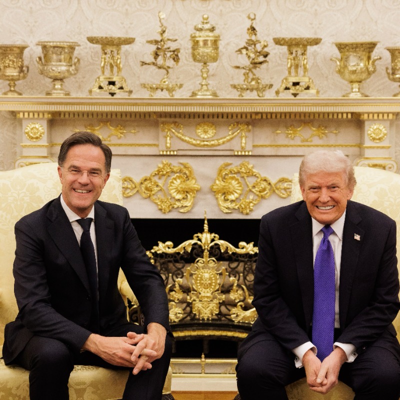 NATO chief Rutte meets Trump to discuss ending Ukraine war