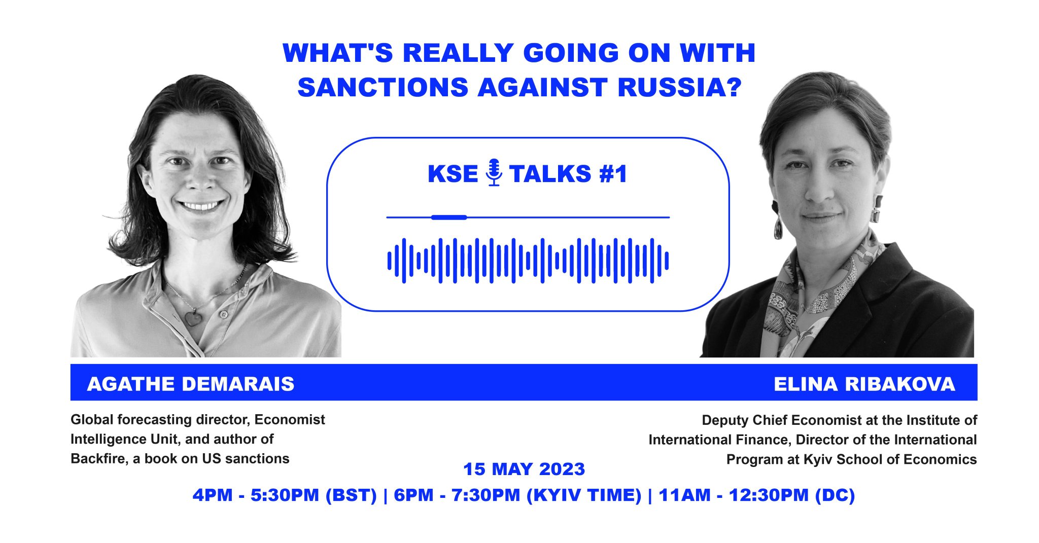 KSE sanctions expert talk featuring Economist Intelligence Unit