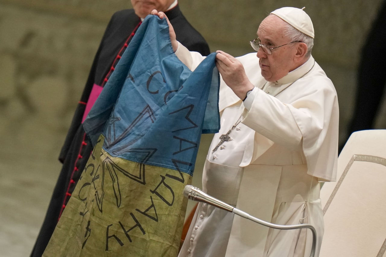 Pope Francis condemns Russian crimes in Bucha