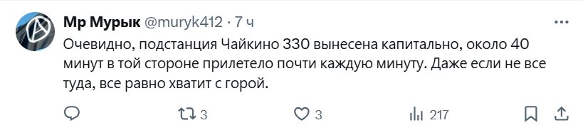 Drones strike substation in Makiyivka, power cut