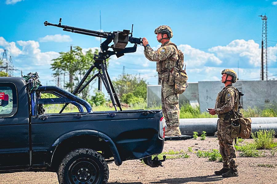 Mobile fire groups are effective against enemy air targets