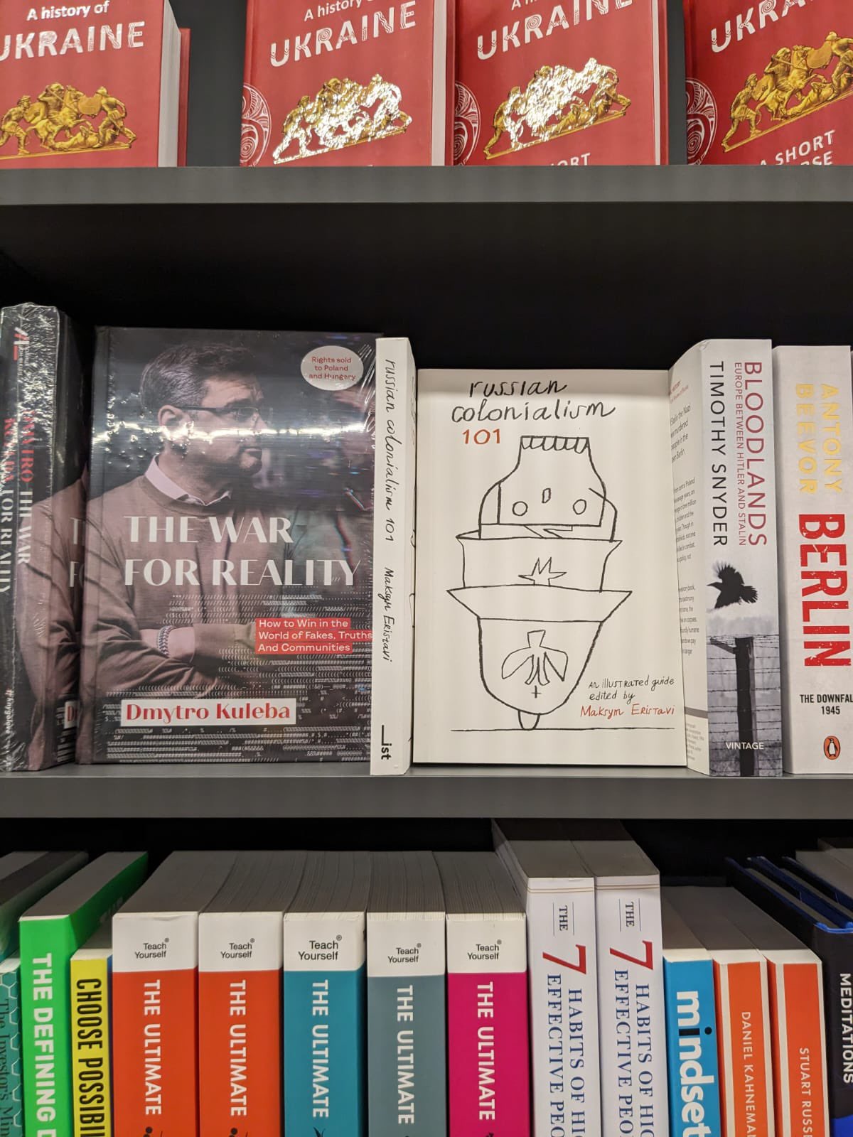 Kyiv’s bookstores as anti-colonial resistance hubs