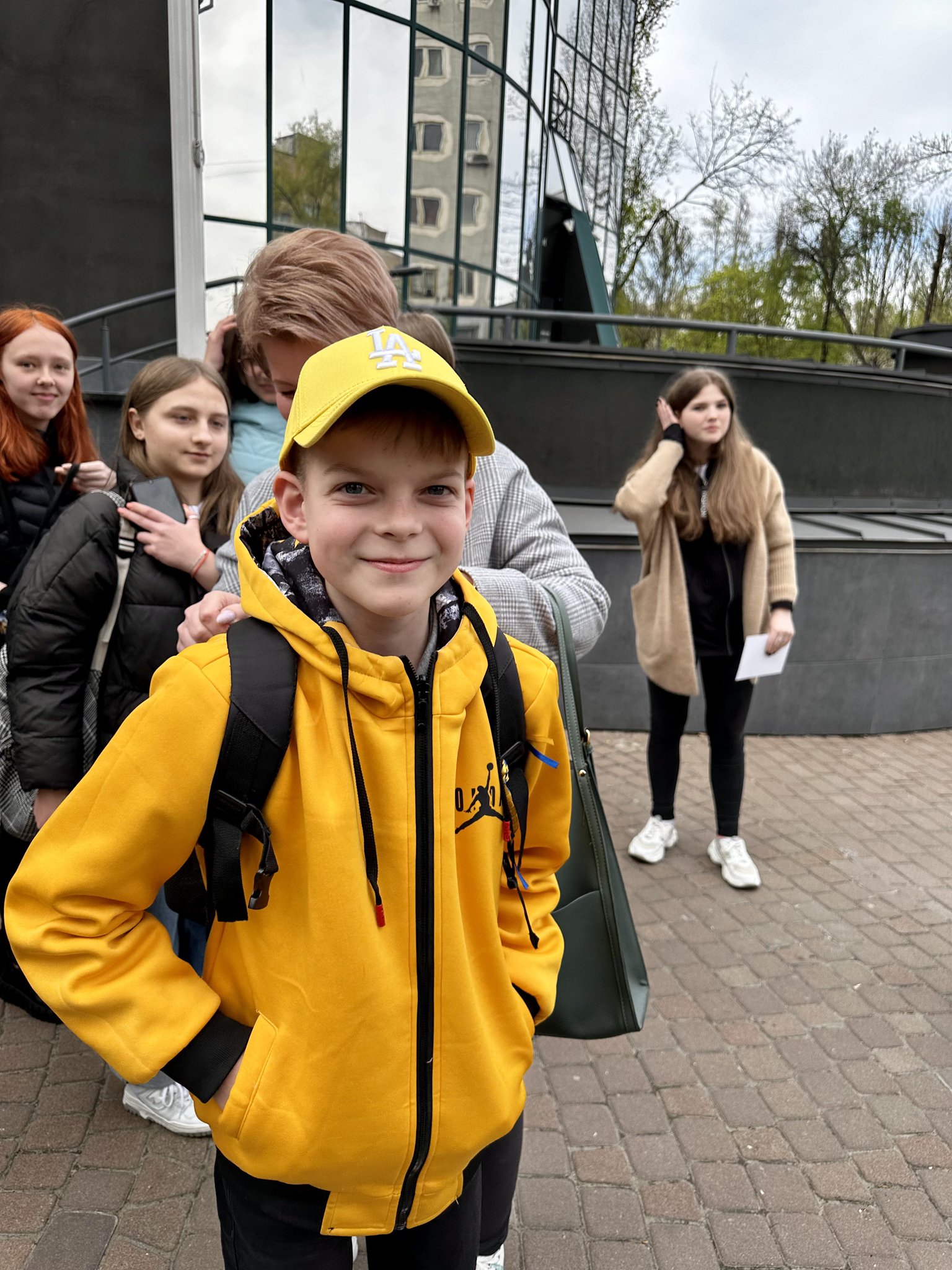 Children from Kherson shelling zone brought to safety camp in Kyiv