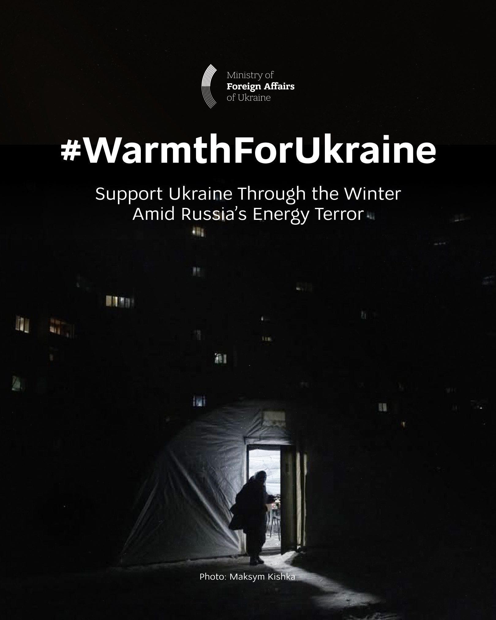 International fundraising campaign for Ukraine energy equipment