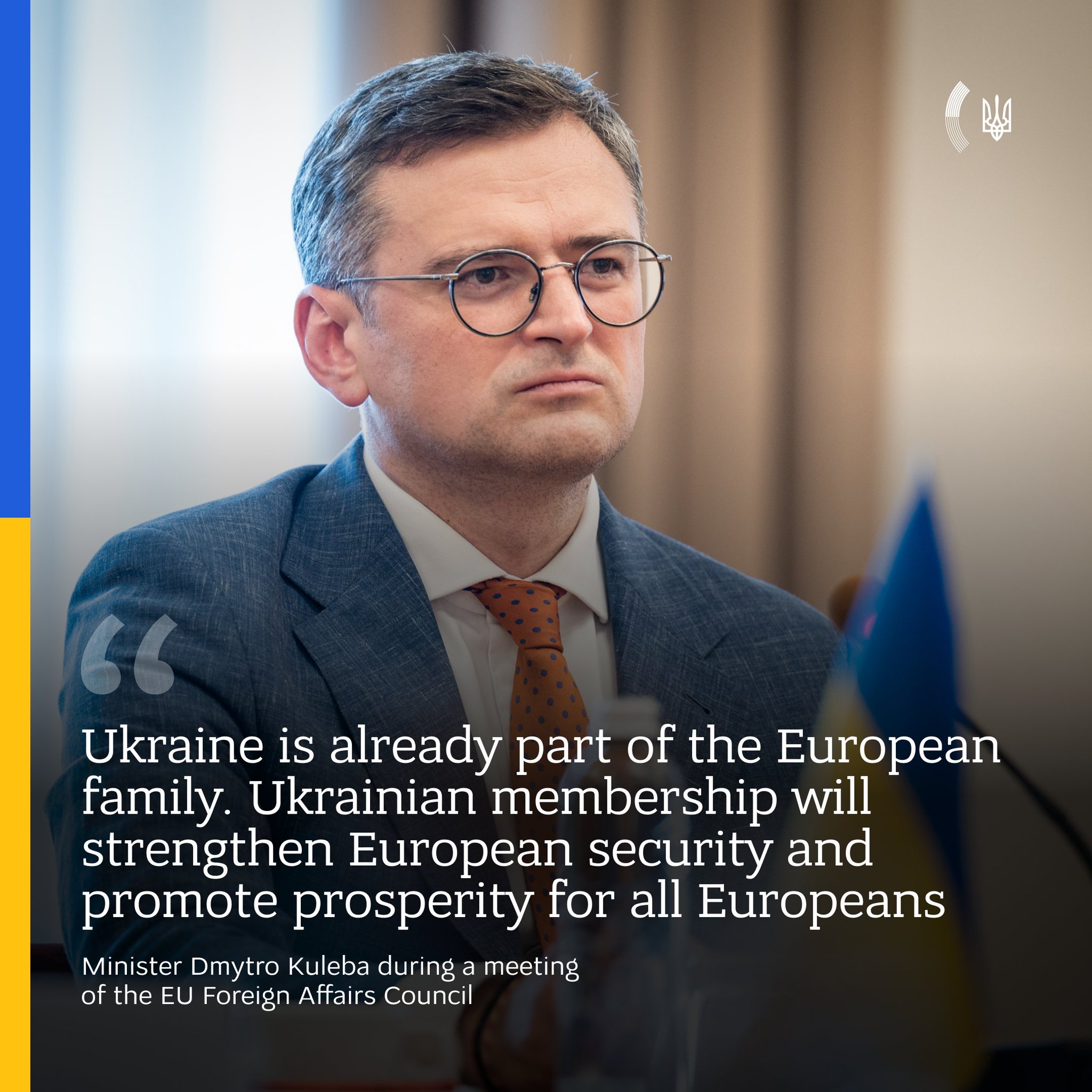 Kuleba: Just peace for Ukraine ensures European security and rule of law