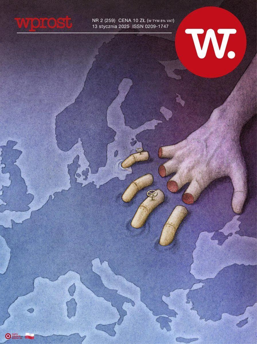 Wprost magazine cover: Russia’s lost gas grip on Europe explained