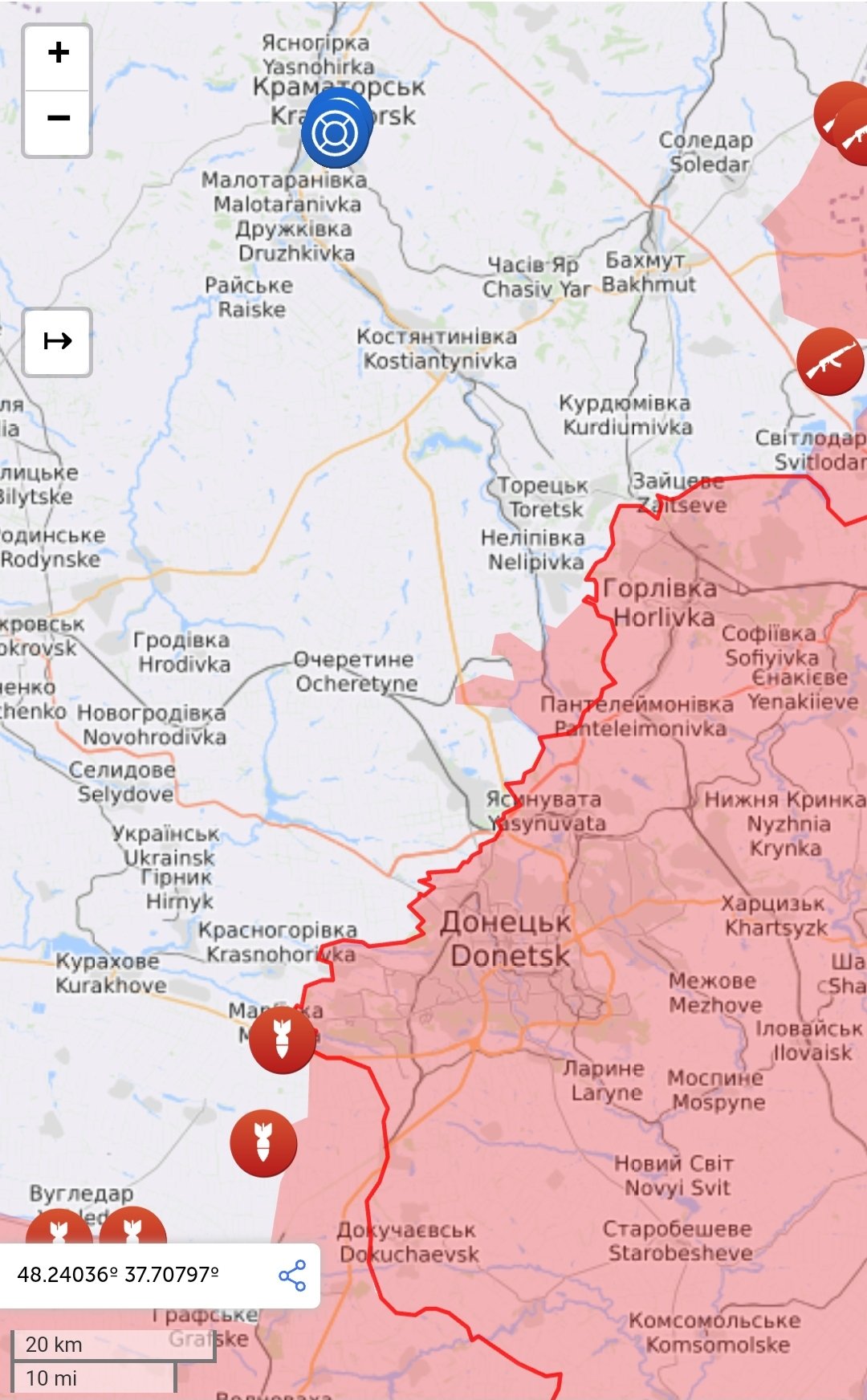 Russians offensive in Donetsk, increase air use; Ukraine holds positions – GenStaff