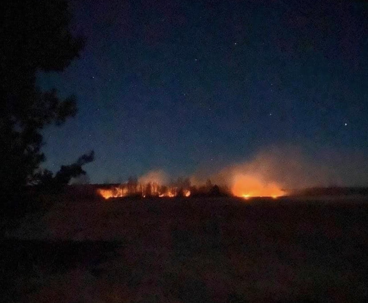 Russian plane shot down near Luninets, Belarus
