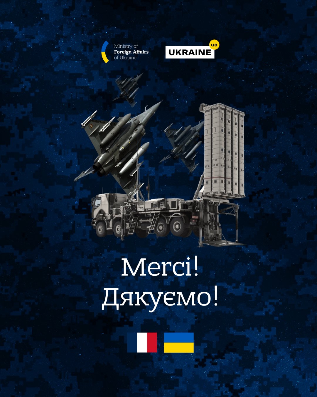 Ukraine and France sign defence procurement cooperation declaration