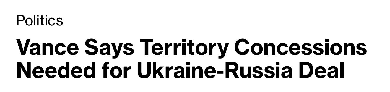 Vance: US issued explicit proposal to Russia and Ukraine