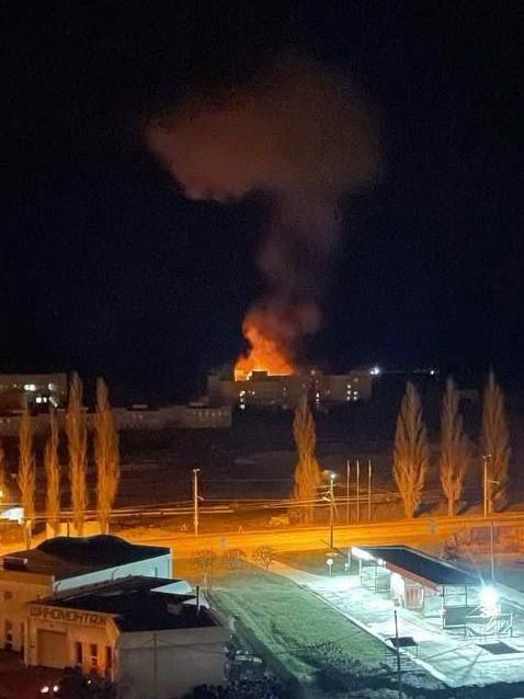 Russia launches massive strike on Ukraine