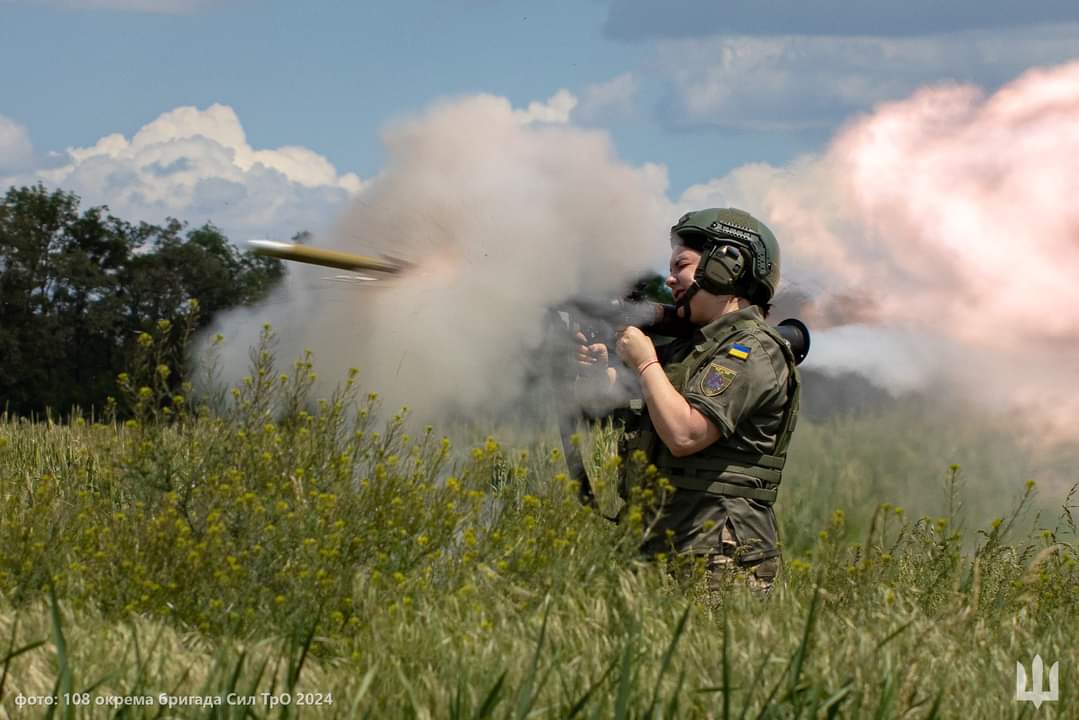 Female soldiers of 108th brigade improve RPG firing