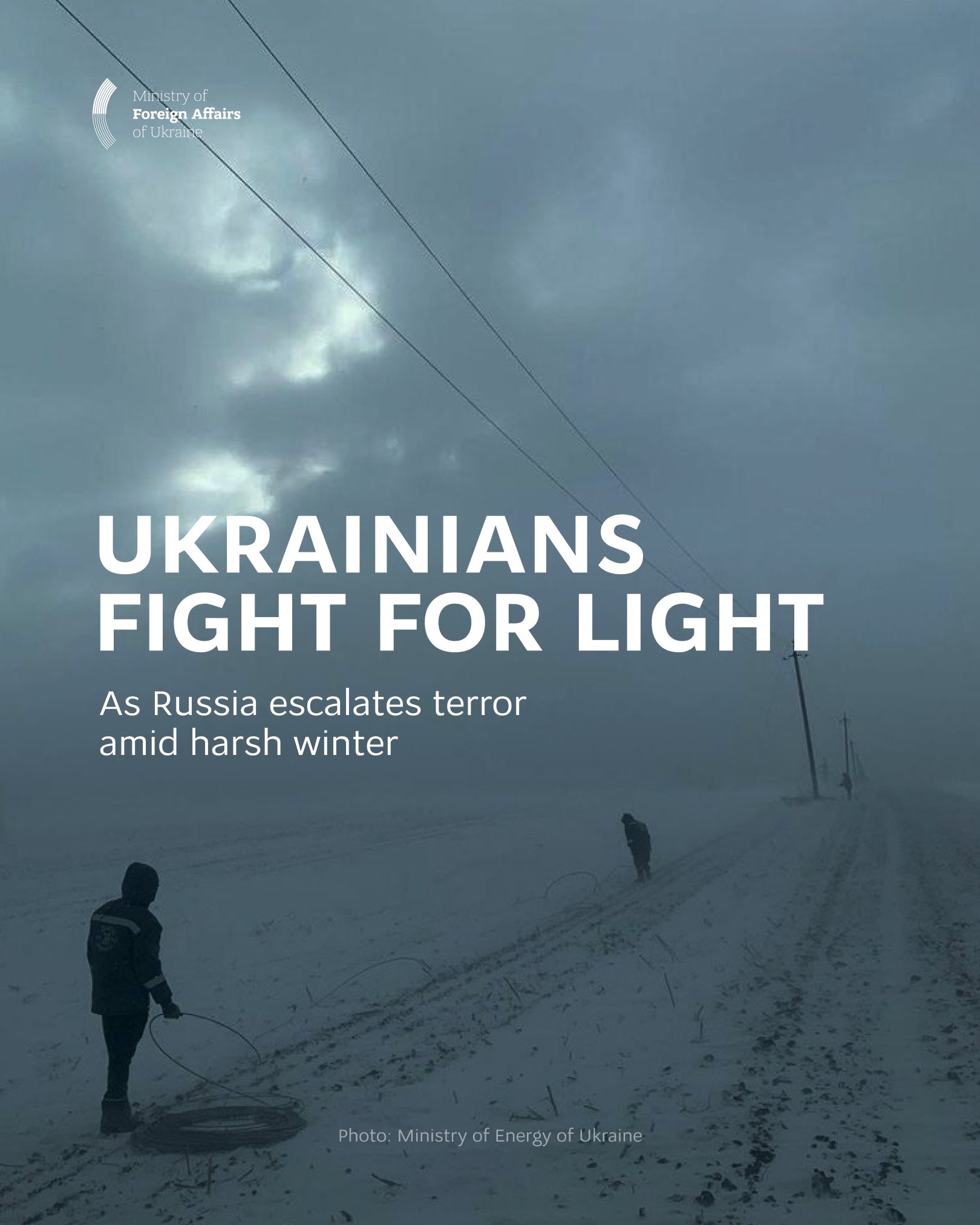 Harsh winter and Russian strikes on civilian energy infrastructure