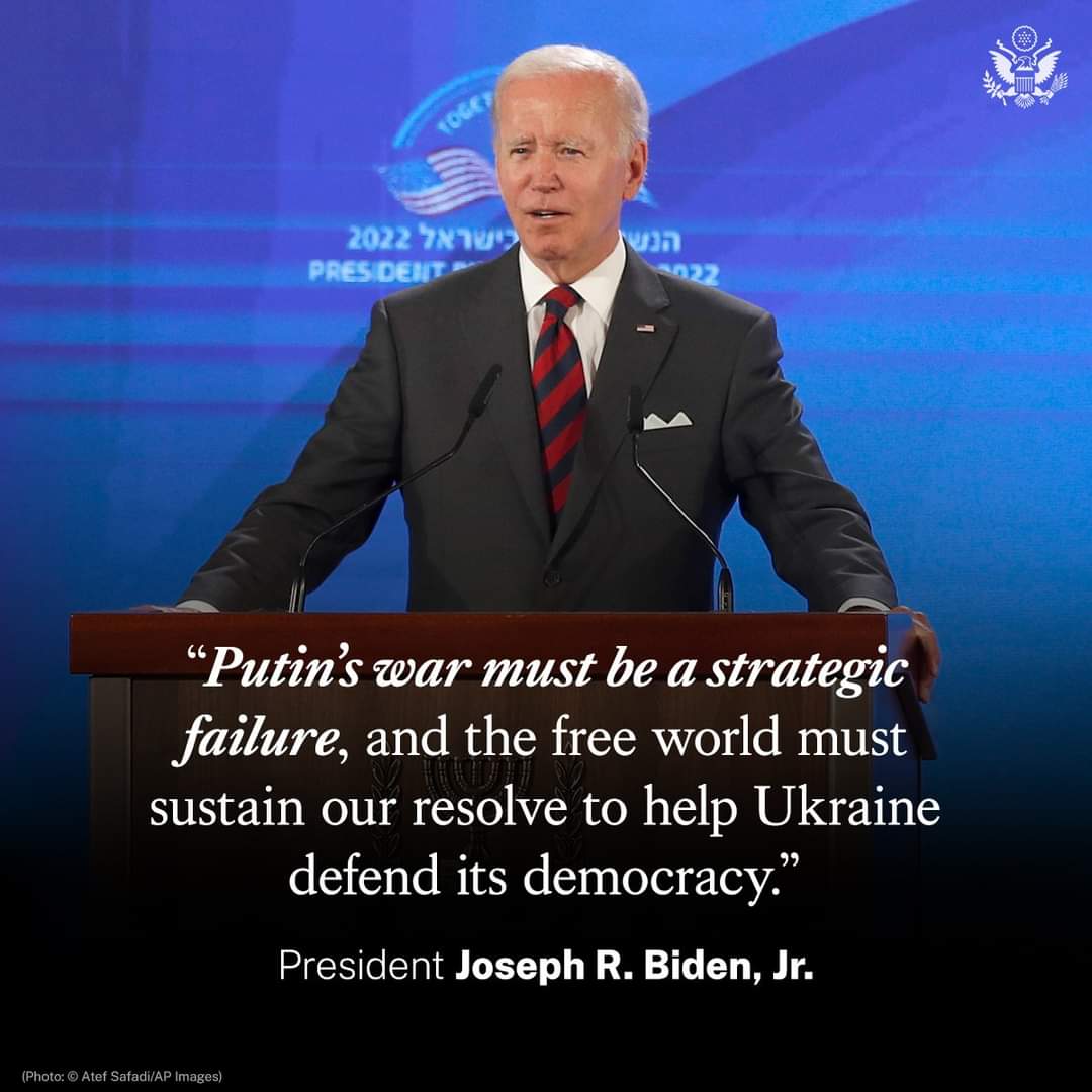 US to support Ukraine against Russian violence, says President Biden