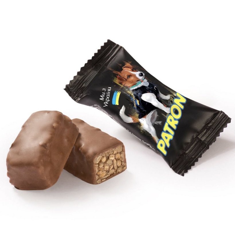 Candies in Honor of Patron the Mine-Detection Dog