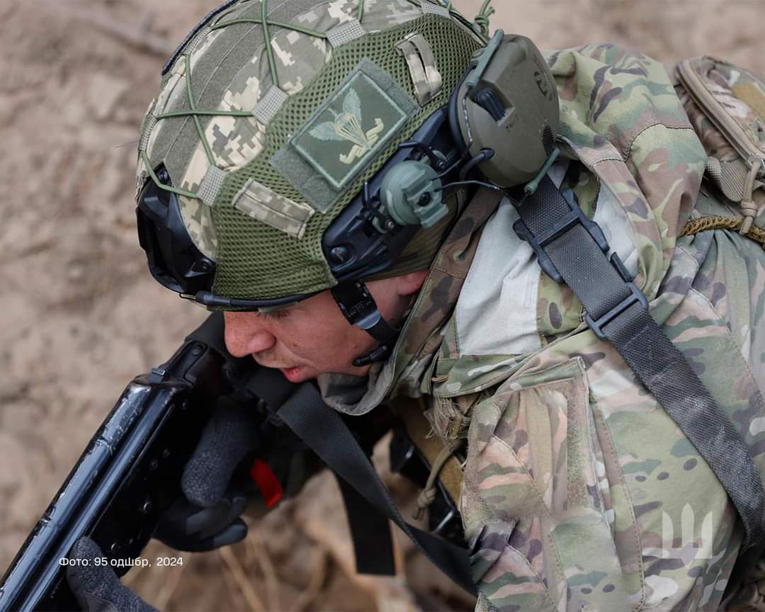 Paratroopers of the 95th Brigade refine skills after battle