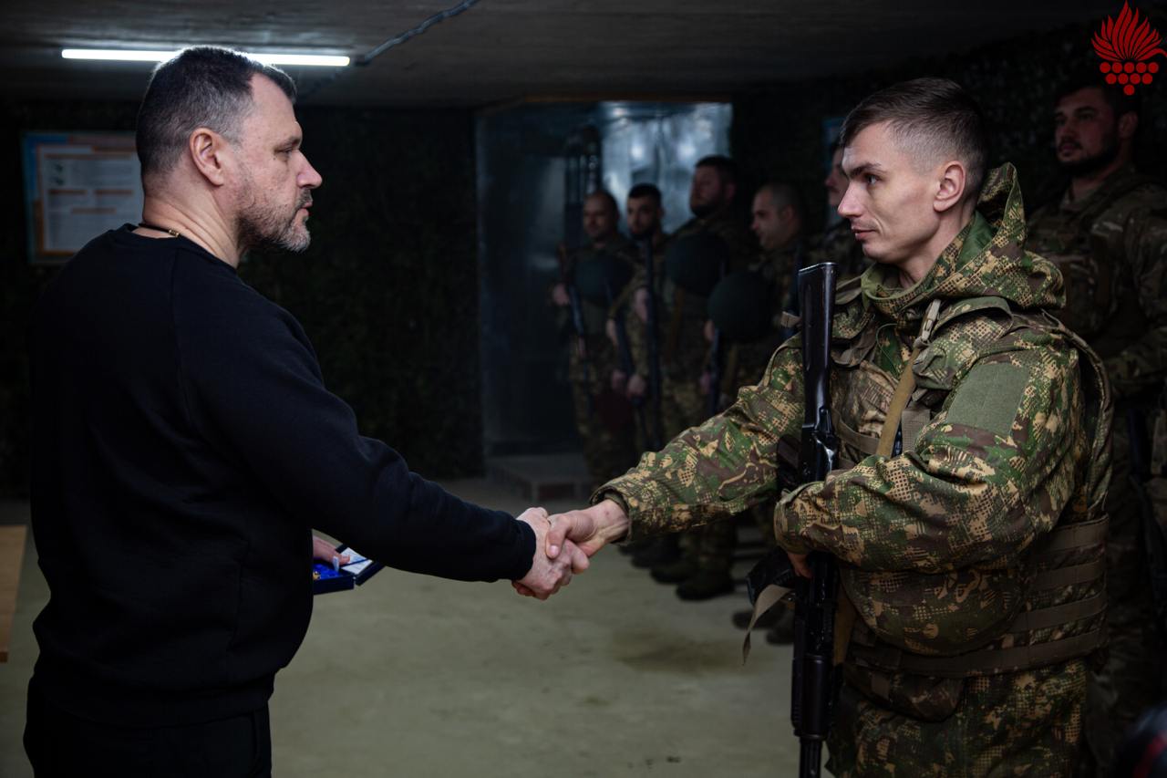 Minister Klymenko awards Chervona Kalyna soldiers in Pokrovsk sector