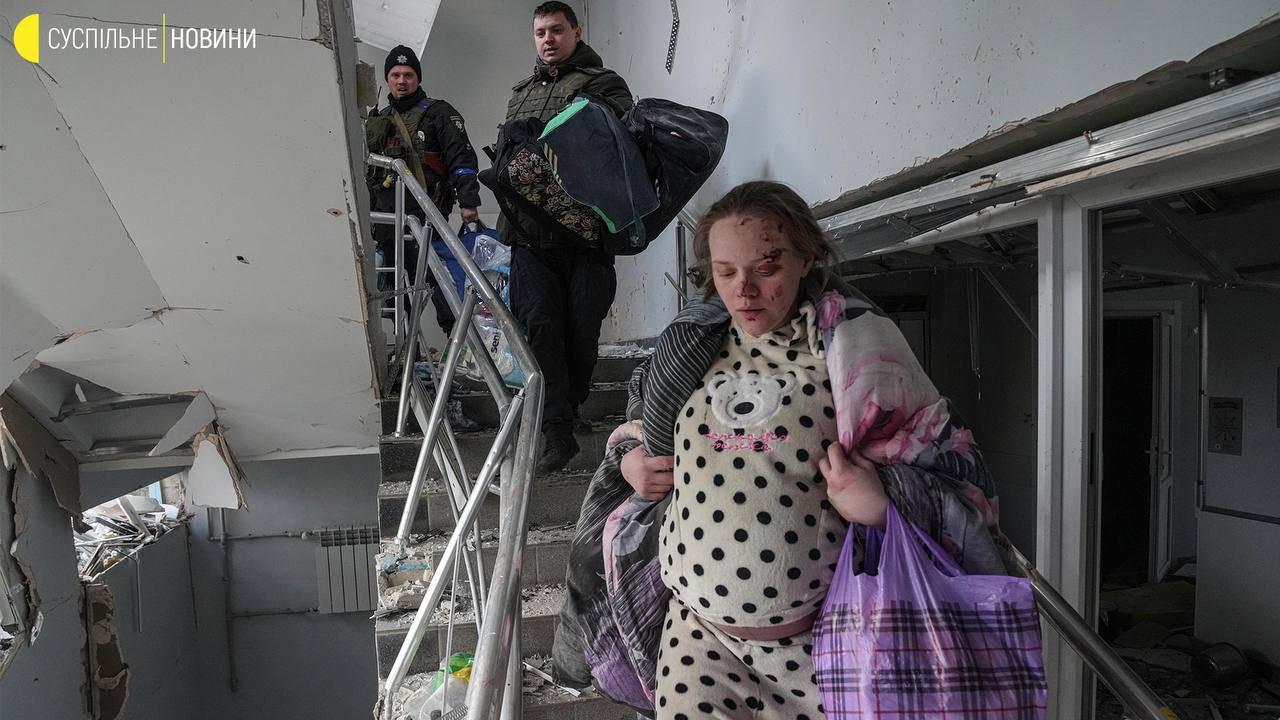 Russian bombing of maternity hospital in Mariupol is genocide